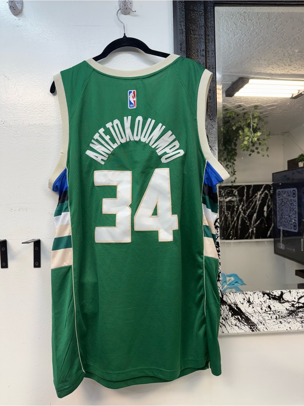 Nike giannis antetokounmpo Milwaukee Bucks Nba #34 Basketball Jersey - Picture 3 of 6